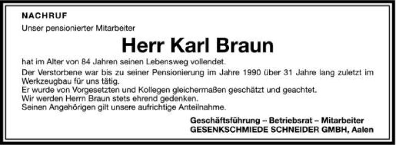  Traueranzeige für 6359361201  vom 11.05.2012 aus Schwäbische Zeitung