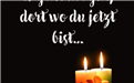 Kerze von Deine Inge  für Rainer Dangel